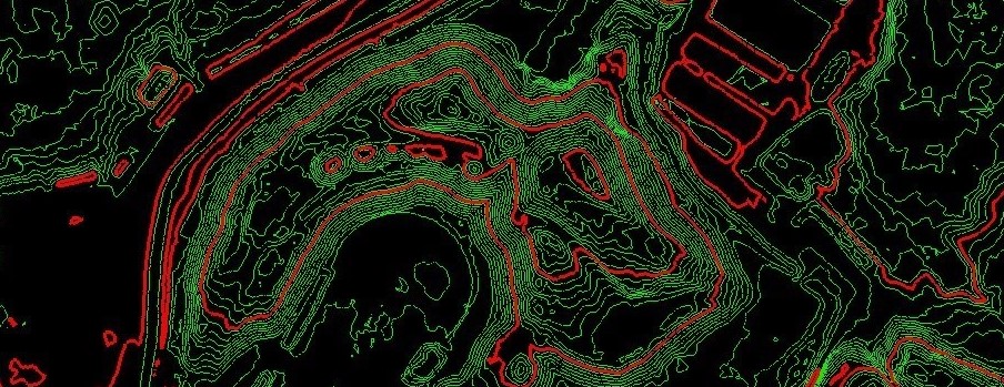 Generasi Kontur Topografi